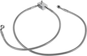142861 Drag Specialties Ds Braided Brake Line Kit Rear #142861 Harley Davidson Softail