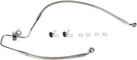143603 Drag Specialties Ds Braided Brake Line Kit Rear Harley Davidson Sportster 50/883/1200 2004-2013