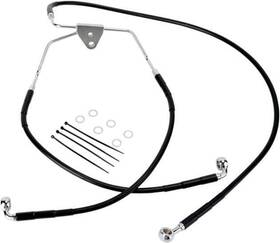 143624 Drag Specialties Ds Vinyl Brake Line Kit Front 10 Inch Harley Davidson Electra Glide/street Glide