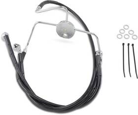 143626 Drag Specialties Ds Vinyl Brake Line Kit Front 2 Inch #143626 Harley Davidson