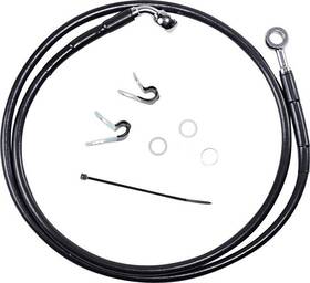 143634 Drag Specialties Ds Vinyl Brake Line Kit Front 8 Inch Harley Sportster Xl883/xl883l Low/xl883n Iron 143634 Drag Specialties Ds Vinyl Brake Line Kit Front 8 Inch Harley Sportster Xl883/xl883l Low/xl883n Iron
