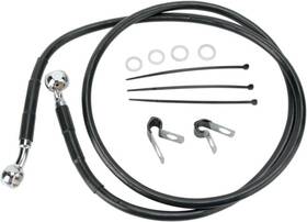 143653 Drag Specialties Ds Vinyl Brake Line Kit Front Harley Davidson Fxd Dyna/fxr/fxrs/1200 Sportster