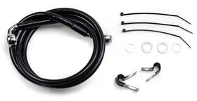 143662 Drag Specialties Ds Vinyl Brake Line Kit Front 6 Inch Harley Dyna Fxd 2000-2005/fxdi 2004-2005