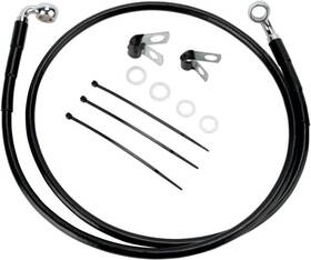 143669 Drag Specialties Ds Vinyl Brake Line Kit Front 10 Inch Harley Dyna Fxdl 2001-2005/fxdli 2004-2005