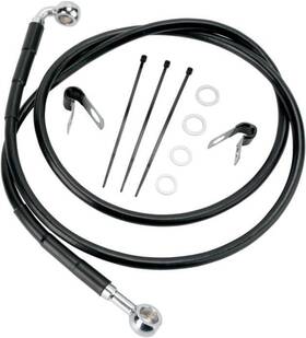 143673 Drag Specialties Ds Vinyl Brake Line Kit Front 2 Inch Harley Davidson Softail/dyna #143673