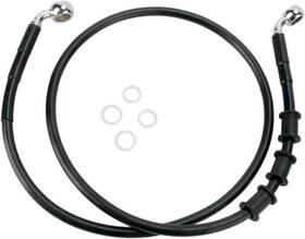 143747 Drag Specialties Ds Vinyl Brake Line Kit Non-abs Front 2 Inch Harley Fls/flstf/flstfb/flstn