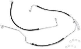 143776 Drag Specialties Ds Vinyl Brake Line Kit Abs Rear Harley Davidson #143776