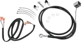 143780 Drag Specialties Ds Vinyl Brake Line Kit Rear Harley Davidson Fatboy/springer Softail #143780