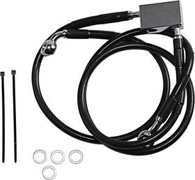 143783 Drag Specialties Ds Vinyl Brake Line Kit Rear 3 Inch Harley Davidson