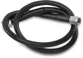 1741-2714 Drag Specialties Universal Brake Line - Black 25 Inch