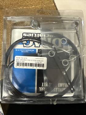 1741-3776 Drag Specialties Front Brake Line Kit For Fxs 12-13