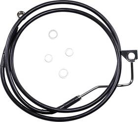 1741-3988 Drag Specialties Std Length Front Stainless Steel Brake Line 1741-3988 Drag Specialties Std Length Front Stainless Steel Brake Line