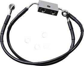1741-5287 Drag Specialties Std Length Front Stainless Steel Brake Line