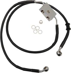 1741-5321 Drag Specialties Extended Length Stainless Steel Front Brake Line 1741-5321 Drag Specialties Extended Length Stainless Steel Front Brake Line