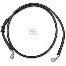 1741-5371 Drag Specialties Standard Length Front Stainless Steel Brake Line Kit 1741-5371 Drag Specialties Standard Length Front Stainless Steel Brake Line Kit