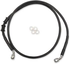 1741-5375 Drag Specialties Extended Length Stainless Steel Front Brake Line