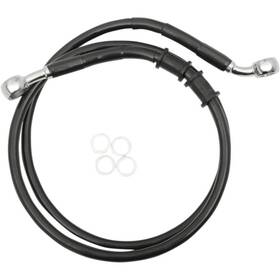1741-5385 Drag Specialties Standard Length Front Stainless Steel Brake Line K