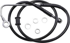 1741-5759 Drag Specialties Standard Length Front Stainless Steel Brake Line Kit