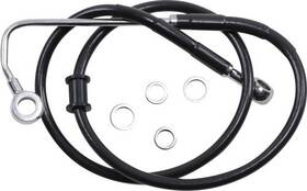 1741-5760 Drag Specialties Extended Stainless Steel Front Brake Line Kit