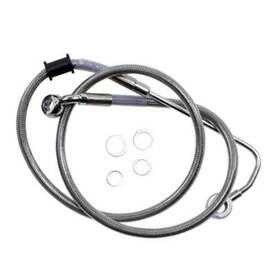 1741-5767 Drag Specialties Brake Line - 15-17 Softail Stainless Steel 6 Inch