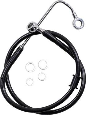 1741-5770 Drag Specialties Std Length Front Stainless Steel Brake Line