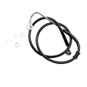 1741-5773 Drag Specialties Brake Line - 15-17 Softail Black 6 Inch