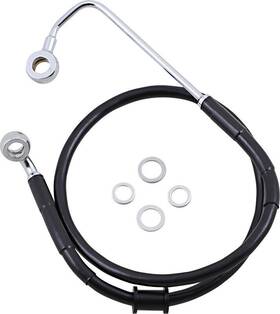 Ft15-ft17 Drag Specialties 1741-5782 Brake Line - Softail Black