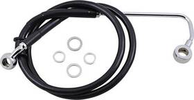 1741-5784 Drag Specialties Extended Length Stainless Steel Brake Line