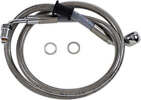 Ft18-ft21 Drag Specialties 1741-5816 618604-8 Brake Line - 8 Inch Stainless Steel Softail