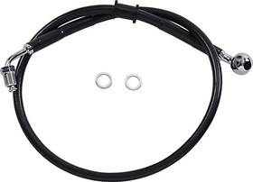 Ft18-ft20 Drag Specialties 1741-5820 Brake Line - 4 Inch Black Softail