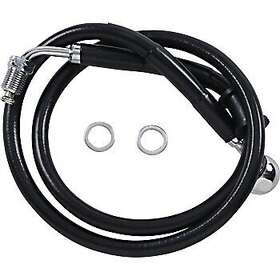 1741-5821 Drag Specialties Extended Length Stainless Steel Brake Line