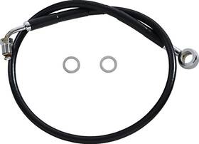 Ft18-ft20 Drag Specialties 1741-5832 Brake Line - 4 Inch Black Softail