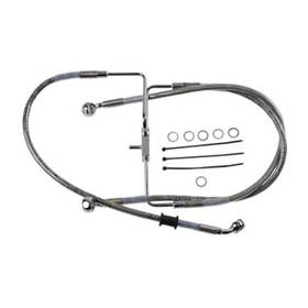 18-xl1200x Drag Specialties 1741-5847 Brake Line - Stainless Steel 4 Inch