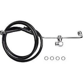 1741-6339 Drag Specialties Rear Brake Line- Non-abs - Black