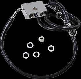 1741-5293 Drag Specialties 17415293 Frt Brake Line Xl Bk 6