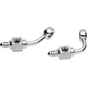 1742-0050 Drag Specialties 7/16 Inch -24 Banjo Bolt With Step-down To 3/8
