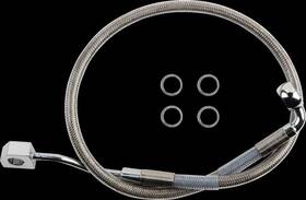 47gcl5t6gm Drag Specialties Ds Ss Rear Brake Line Kit Caliper To Abs Controller Harley Fat Bob 107 18-19