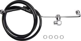 6141900-blk Drag Specialties Rear Brake Line - Non-abs Black