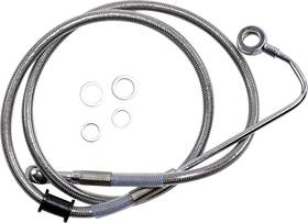 Ft15-ft17 Drag Specialties 618299-6 - Brake Line 6 Inch Stainless Steel Softa