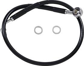 618631-2blk Drag Specialties Brake Line - For 2 Inch Black Ft18-ft22 Softail