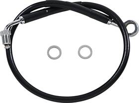618631-blk Drag Specialties - Brake Line Front Upper Black