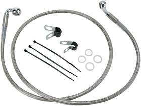 1741-2680 Drag Specialties 640112-2 Extended Stainless Steel Front Brake Line Kit