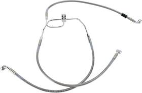 1741-2904 Drag Specialties 660325-8 Extended Stainless Steel Front Brake Line Kit