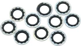 837839 Drag Specialties Ds Banjo Bolt Sealing Washers 10-pack 3/8 Inch 10mm