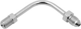 837861 Drag Specialties Ds An-3 Male X 3/8 Inch -24 Inverted Flare Union Long 90 Degree Chrome