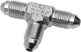 837867 Drag Specialties Ds An-3 Male Brake Line Tee Chrome
