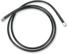 858-blk Drag Specialties Universal Black Vinyl-coated Stainless Steel Brake Line - 58 Inch