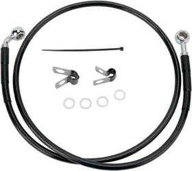906613 Drag Specialties Ds Vinyl Brake Line Kit Front Harley Xl883 Sportster 883 2004-2008