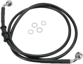 906682 Drag Specialties Ds Vinyl Brake Line Kit Non-abs Front 4 Inch Harley Fxdwg Dyna Wide Glide 10-16