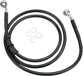 906927 Drag Specialties Ds Vinyl Brake Line Kit Non-abs Front Harley Fxdl Dyna Low Rider 08-09